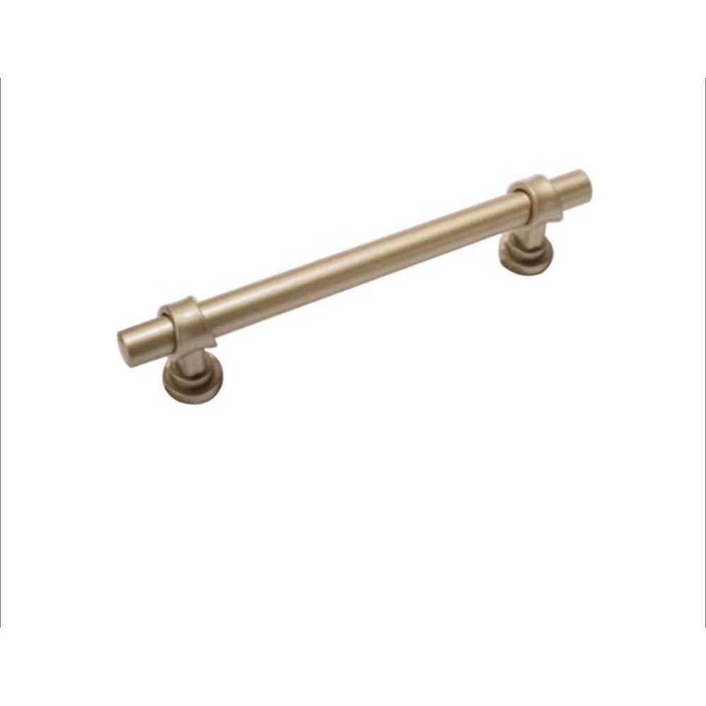 ZEELYDE Door Handle Lever, Cabinet Handles Drawer with Screws Gold 10PACK  A11